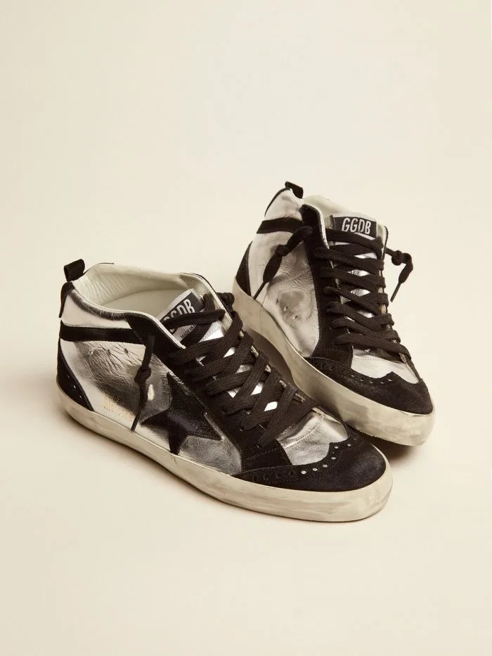 Golden Goose Mid Star LTD Sneakers “Black Silver” — photo 3 of 4